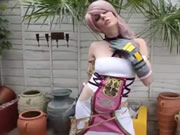 Final Fantasy kız mastürbasyon